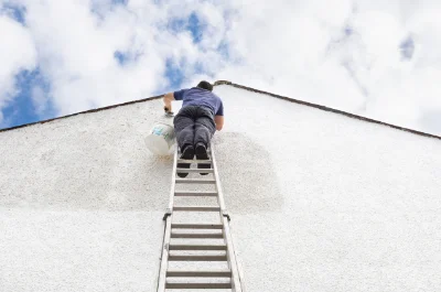 Peinture extérieure à Bouhey — façades et ravalement